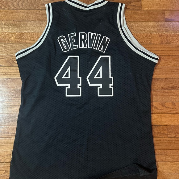 San Antonio George Gervin Mitchell & Ness Throwback Jersey - XXL (52) - Picture 2 of 3